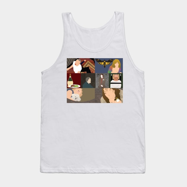 silence of the lambs Tank Top by ehaverstick